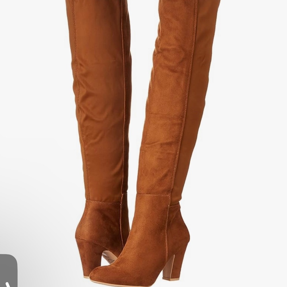 Brown Over-the-Knee Boots